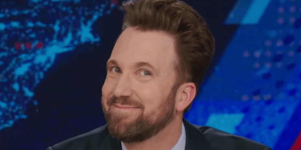 'Daily Show' Finds Perfect Metaphor For Trump's 100 Days Back In Office