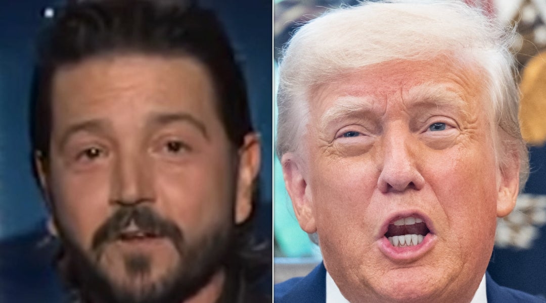 'Kimmel' Guest Host Diego Luna Rails Against Trump's 'Hate Speech' In Scathing Opener