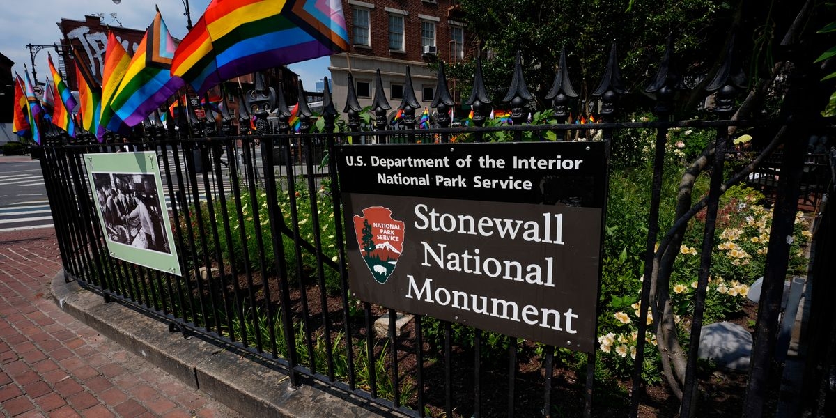 Park Service Literally Erases Stonewall History In 'Cruel' Act Amid Trump Crackdown