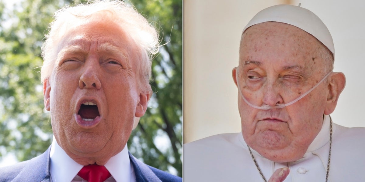 Trump Jokes About His 'No. 1 Choice' For Pope, And People Pray He's Really Kidding