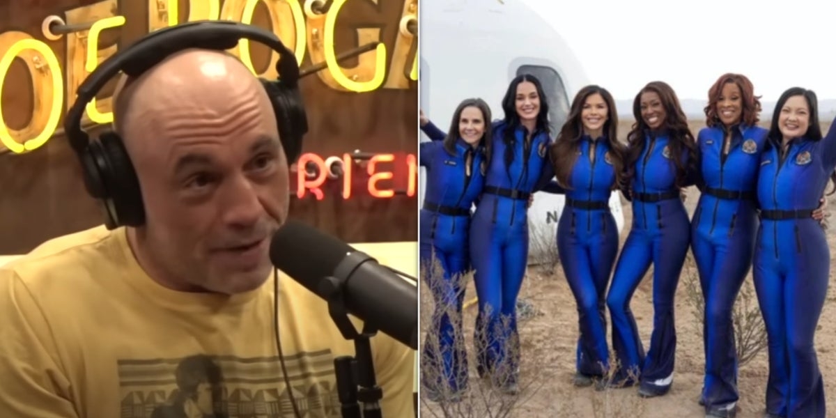 Joe Rogan Mocks Katy Perry And All-Women Blue Origin Space Flight In Misogyny-Inflected Rant