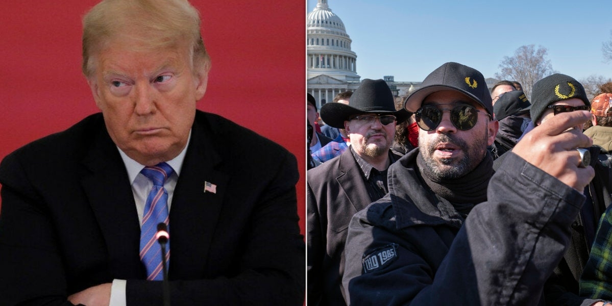 Proud Boys Say Trump Will Lose Their Support If He Goes To War With Iran