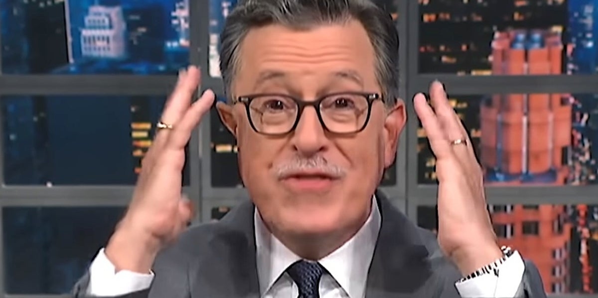 Stephen Colbert Exposes The Most Baffling Part Of Trump's Latest Rant