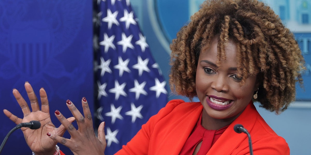 Karine Jean-Pierre Leaves Democratic Party Ahead Of Her Book About 'Broken White House'