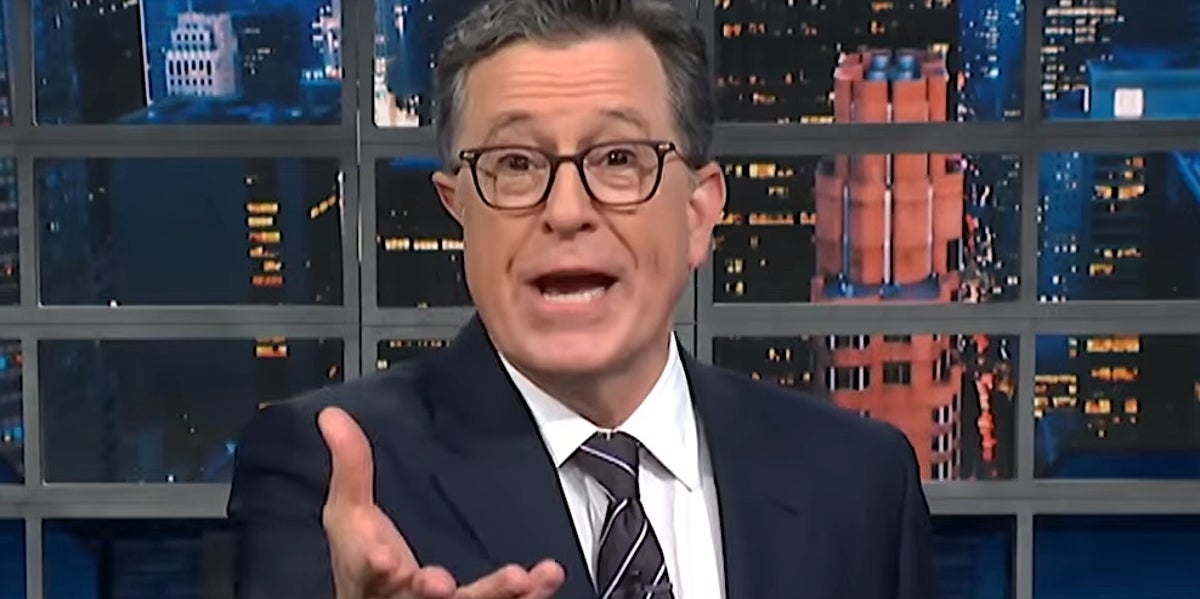 'A Real American Disgrace!': Stephen Colbert Nails Trump's Most 'Half-Assed' Effort Yet