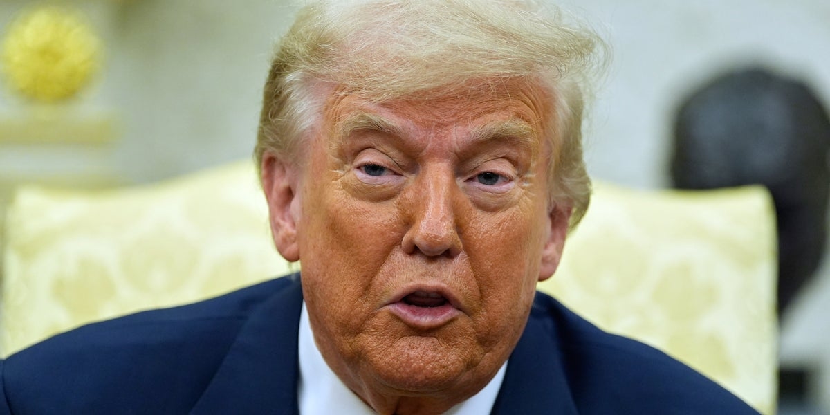 Trump Celebrates 'Late Show' Cancellation: 'I Absolutely Love That Colbert Got Fired'