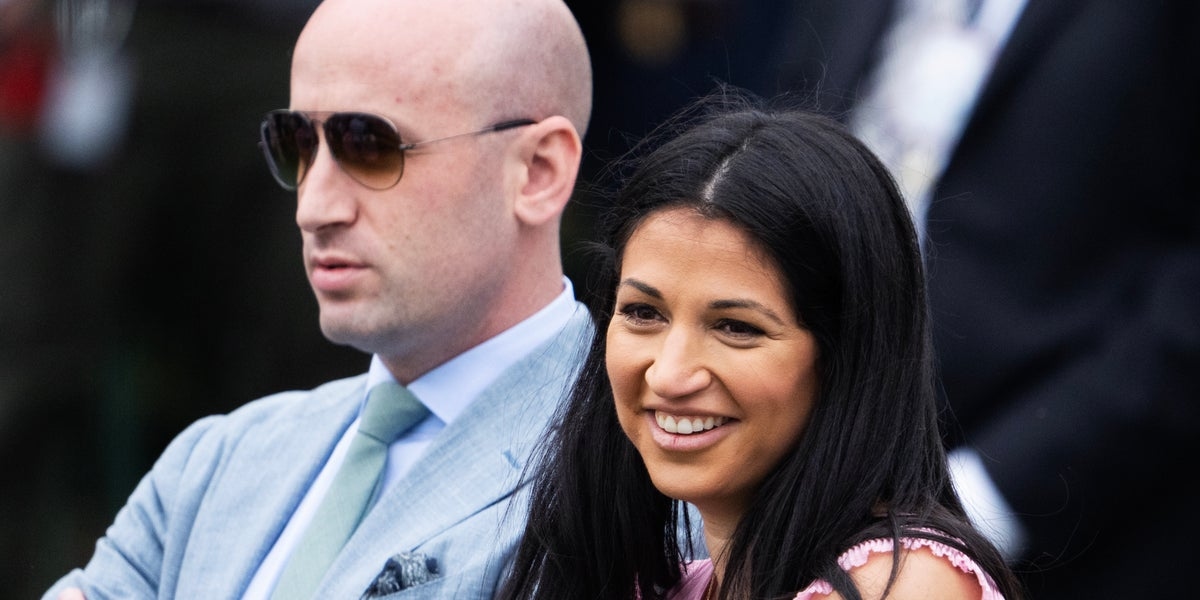 ‘He's The Bridezilla': Stephen Miller's Wife Spills On Their Big Day