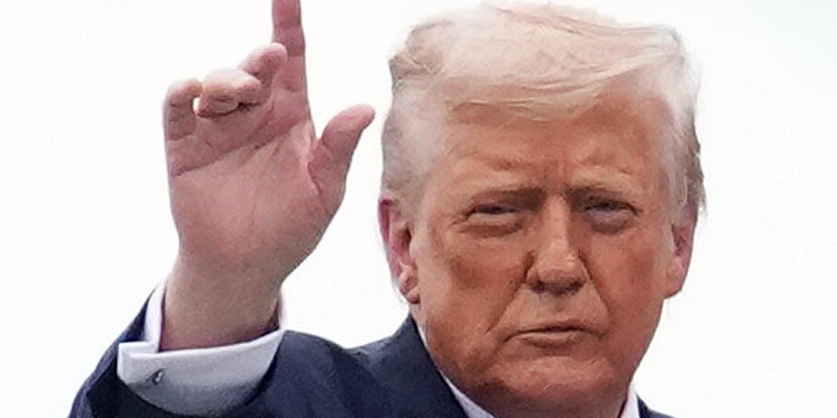 'Yikes': Critics Claim Trump Let Out Epic 'Freudian Slip' About Jeffrey Epstein