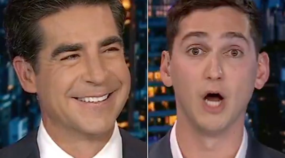 Impressionist Roasts Jesse Watters To His Face Live On Fox News
