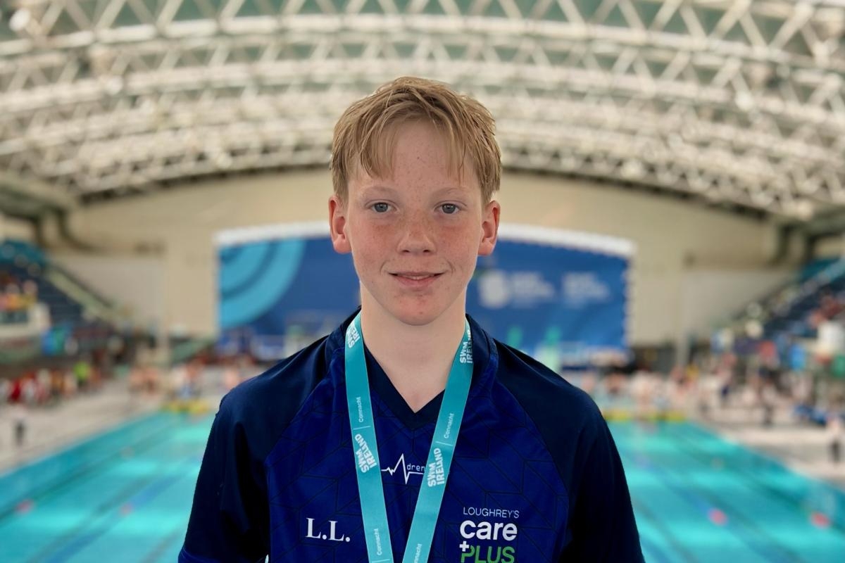 Silver medal for Luke at Leinster/Connacht Championships
