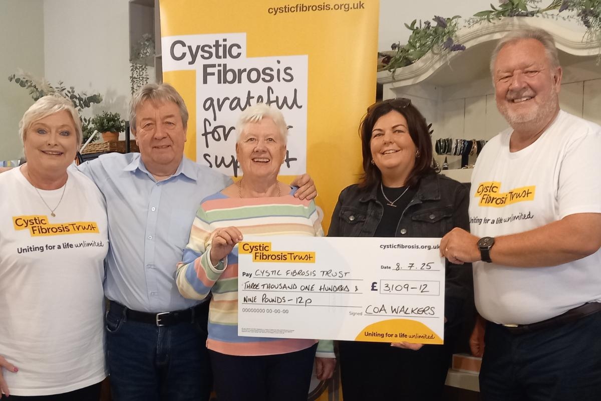 Event in Fermanagh raises more than £3,000 for Cystic Fibrosis treatment