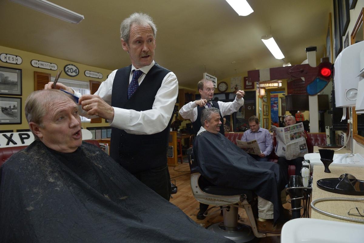 'It is a great honour': Enniskillen barber shop in running for national award