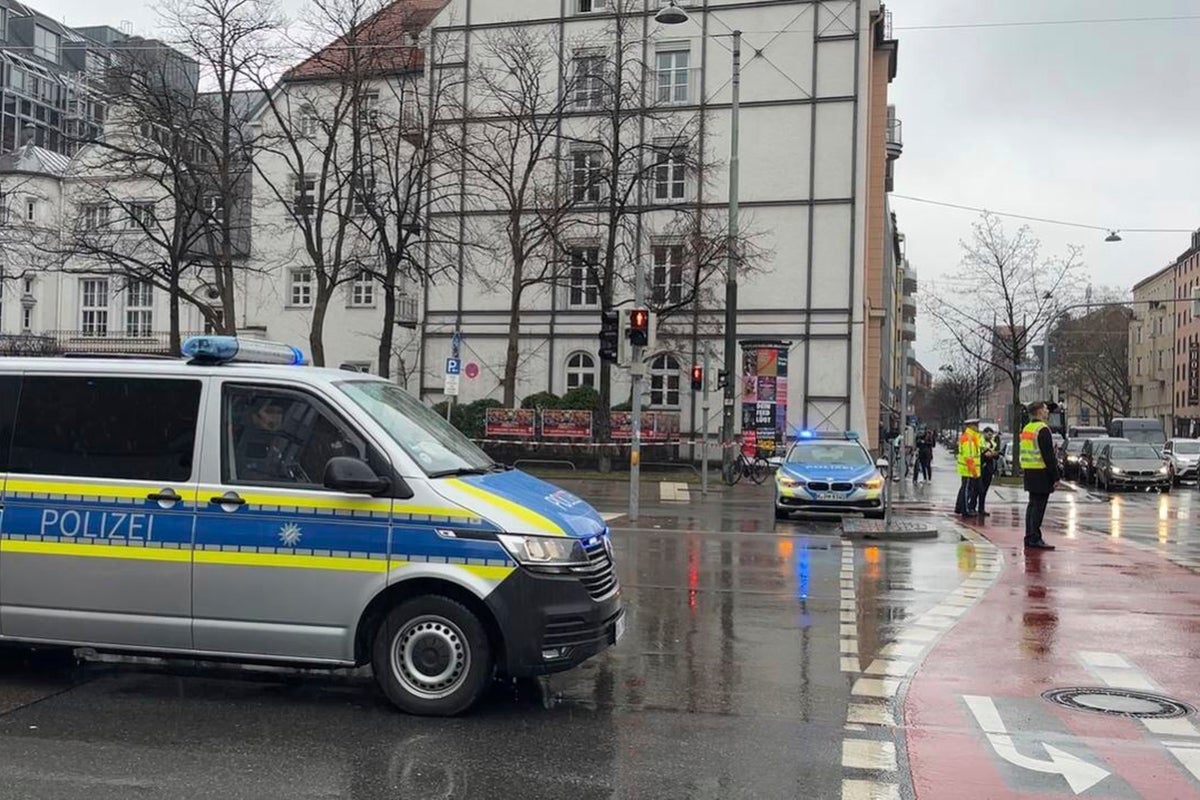 Multiple people injured after car drives into crowd of people in Munich