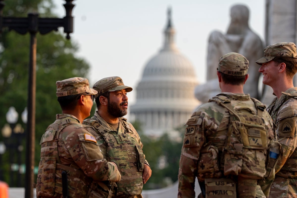National Guard to carry weapons in D.C. as West Virginia sends troops at Trump's request