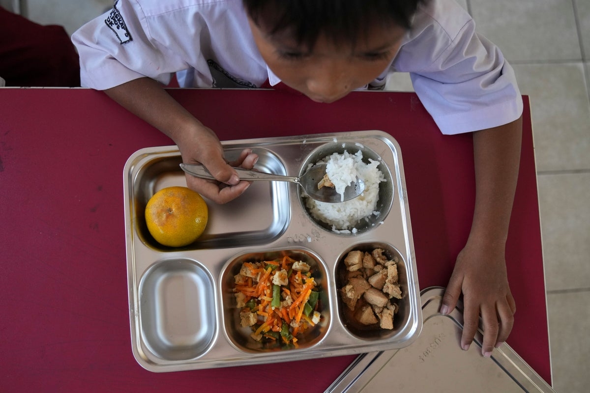 Hundreds hit by food poisoning after eating free school meals in Indonesia
