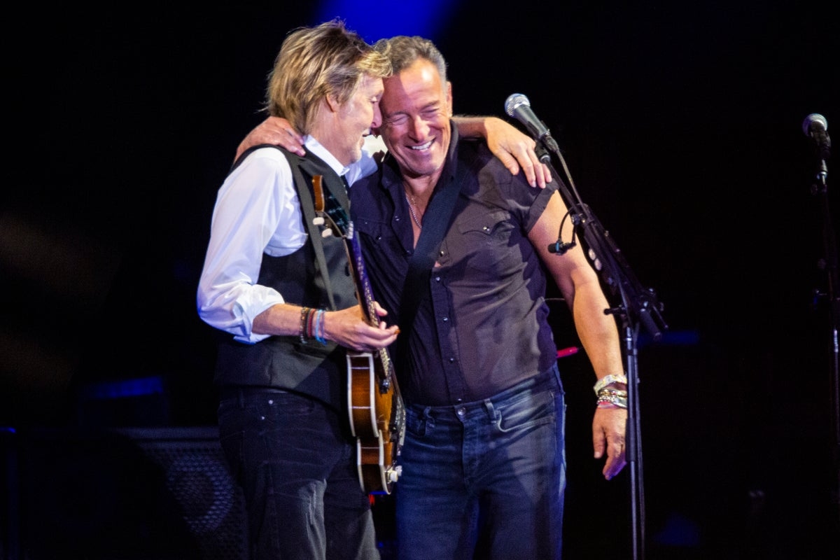 Bruce Springsteen fans treated to a gig they'll ‘never forget' as Paul McCartney joins him on stage in Liverpool