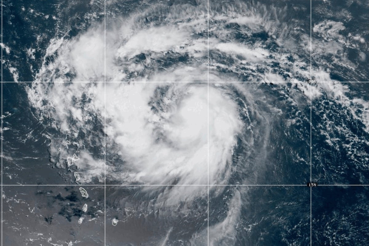 Hurricane Erin explodes into Cat 5 storm and is expected to double - even triple
