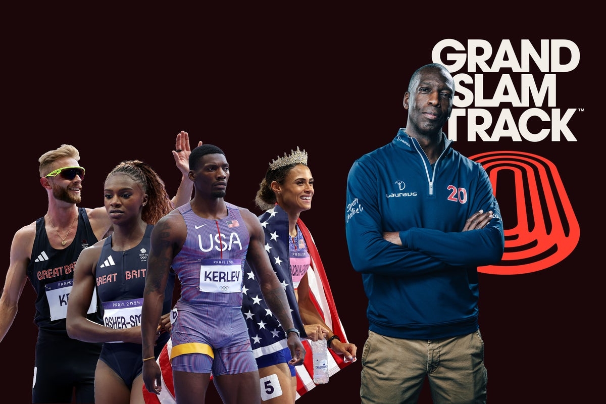 Welcome to Grand Slam Track, Michael Johnson's brainchild with speed stars, prize money and live data