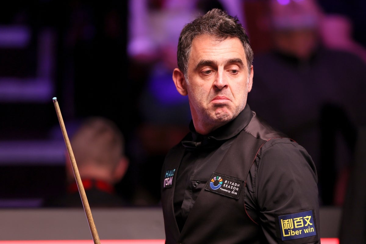 Ronnie O'Sullivan makes two maximum breaks in Saudi Arabia Masters semi-final
