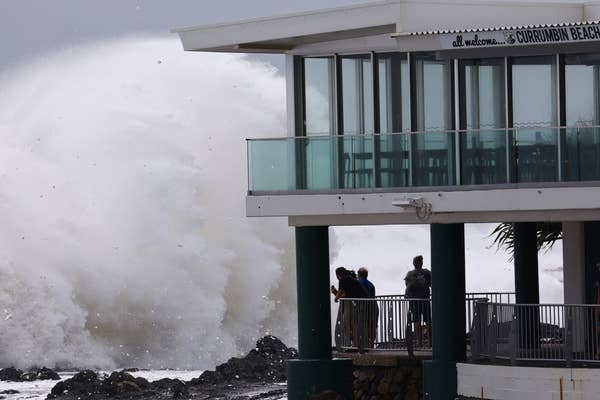 Watch live: Cyclone Alfred nears Australia's central east coast as NSW residents told to evacuate