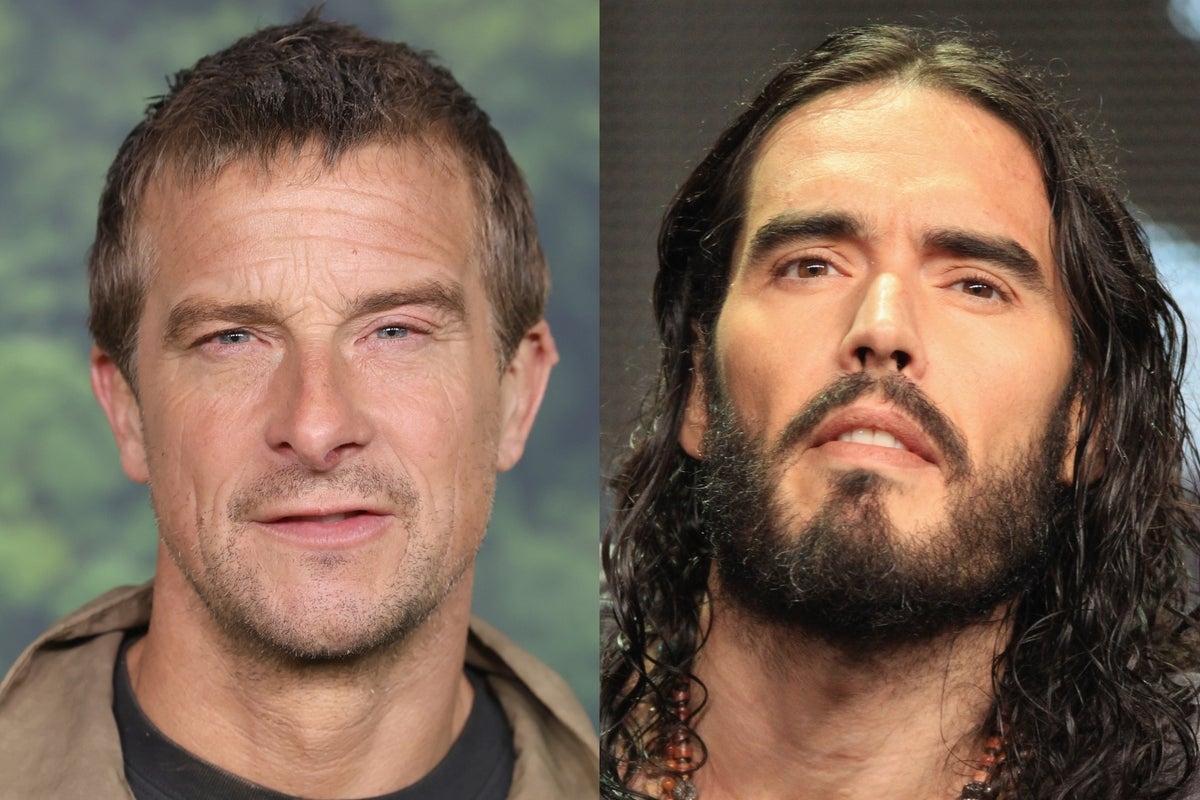 Bear Grylls explains why he attended Russell Brand's baptism after assault allegations
