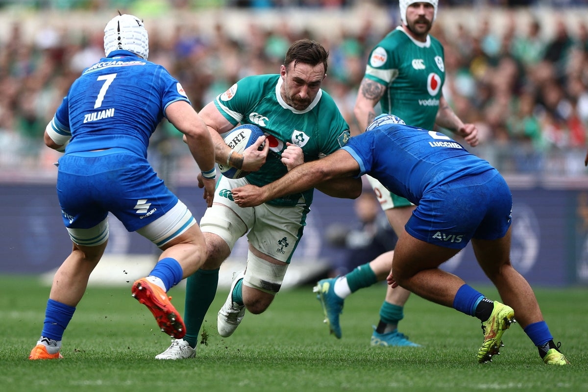 Italy v Ireland LIVE: Score and updates from Six Nations as visitors snatch lead just before half-time