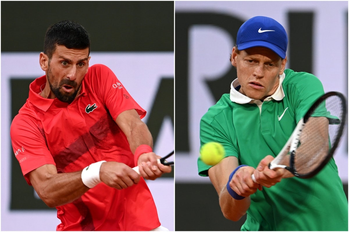 Novak Djokovic vs Jannik Sinner start time: When is French Open semi-final?
