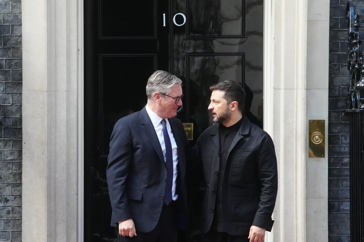 Watch live: Starmer welcomes Zelensky to Downing Street ahead of Trump-Putin meeting