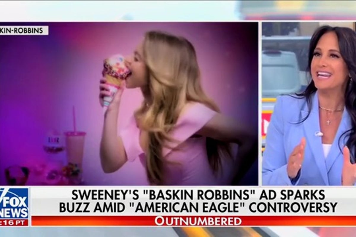Fox News whips up another Sydney Sweeney ‘controversy' by claiming left is ‘melting down' over old ice cream ad