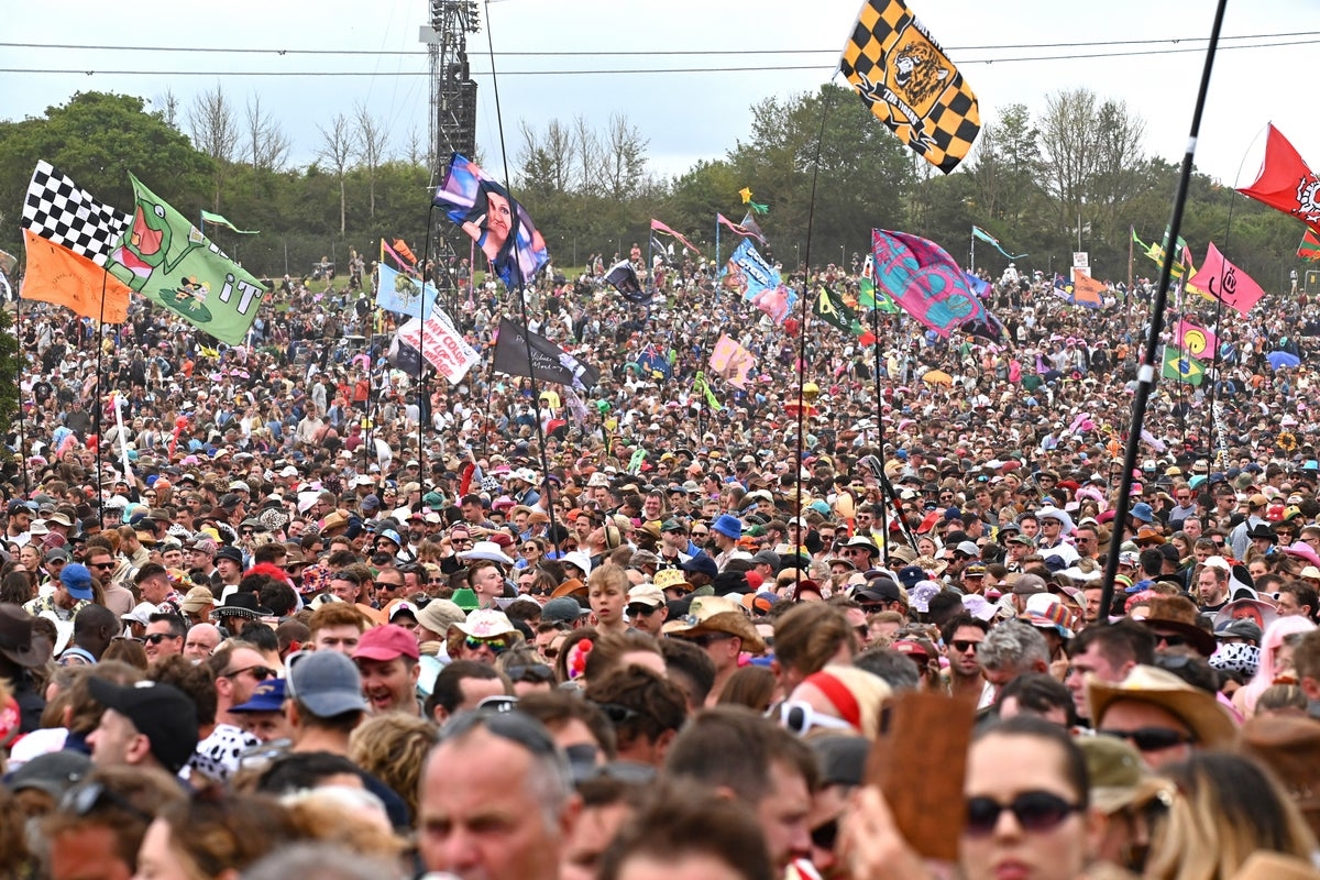 Glastonbury festival-goers warned over surge in highly infectious measles cases