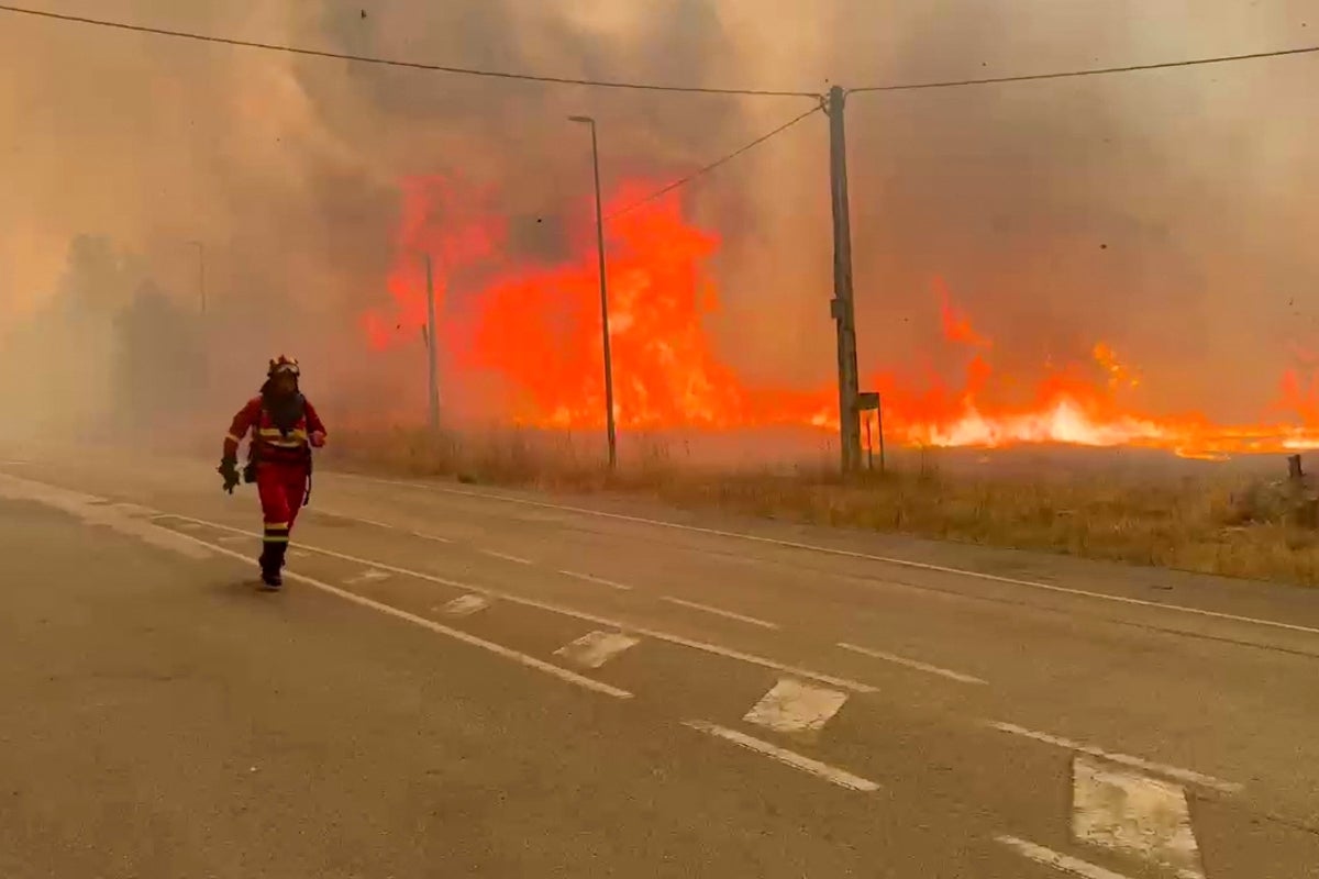 France and Spain hit by red weather warnings as Europe burns in 44C heatwave