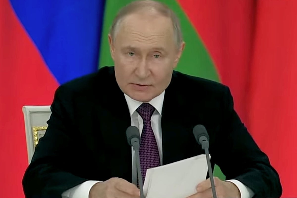 Putin says ‘yes' to ceasefire – but lays down impossible terms for Ukraine