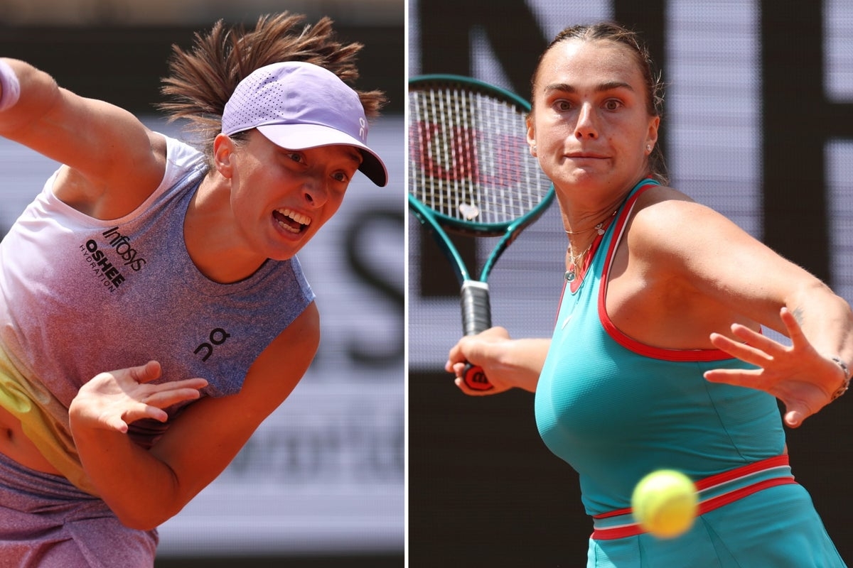 Iga Swiatek vs Aryna Sabalenka start time: When is blockbuster French Open semi-final?