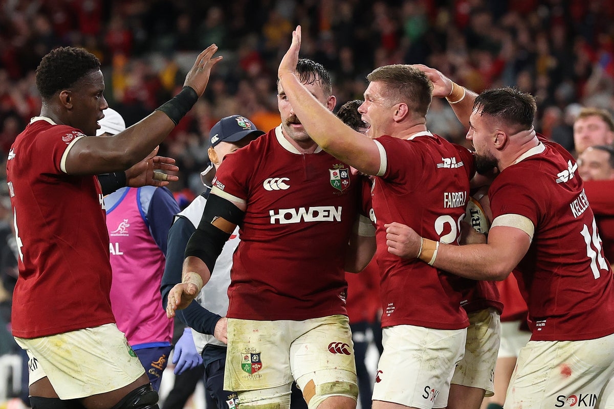 The key quality behind Andy Farrell's selection for third Lions Test