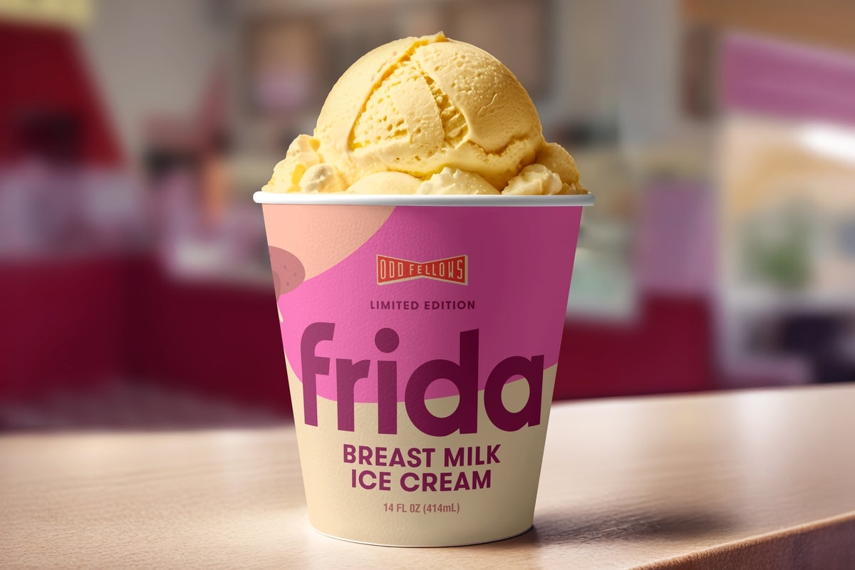 Breast milk-inspired ice cream for sale: ‘Just like mom used to make'