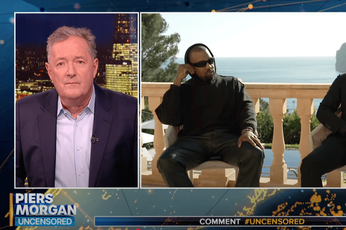 Kanye West branded ‘snivelling little coward' as he storms out of Piers Morgan interview