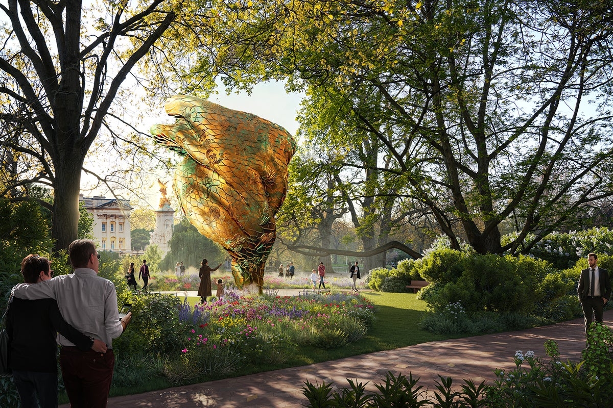 Five shortlisted designs for Queen Elizabeth memorial revealed