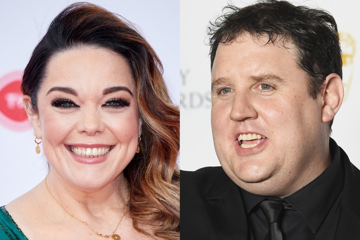Lisa Riley ‘reacts' to ‘derogatory' joke made by angry Peter Kay