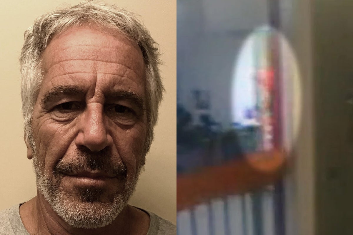 New questions raised about Epstein jail cell death after fresh review of full video reveals mystery ‘orange shape'