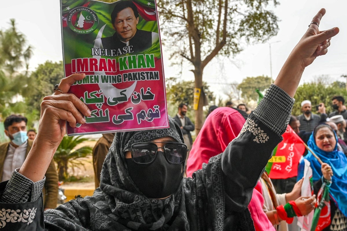 Imran Khan's party turns to UN as former Pakistan prime minister marks 2 years in prison