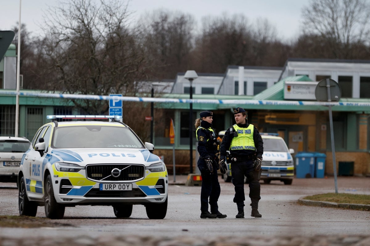 Watch live: Police give update on Sweden school shooting as new details about suspect emerge