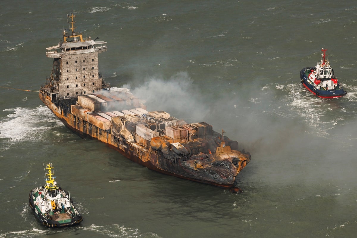 North Sea collision latest: Arrested captain revealed as Russian as environmental disaster ‘narrowly averted'