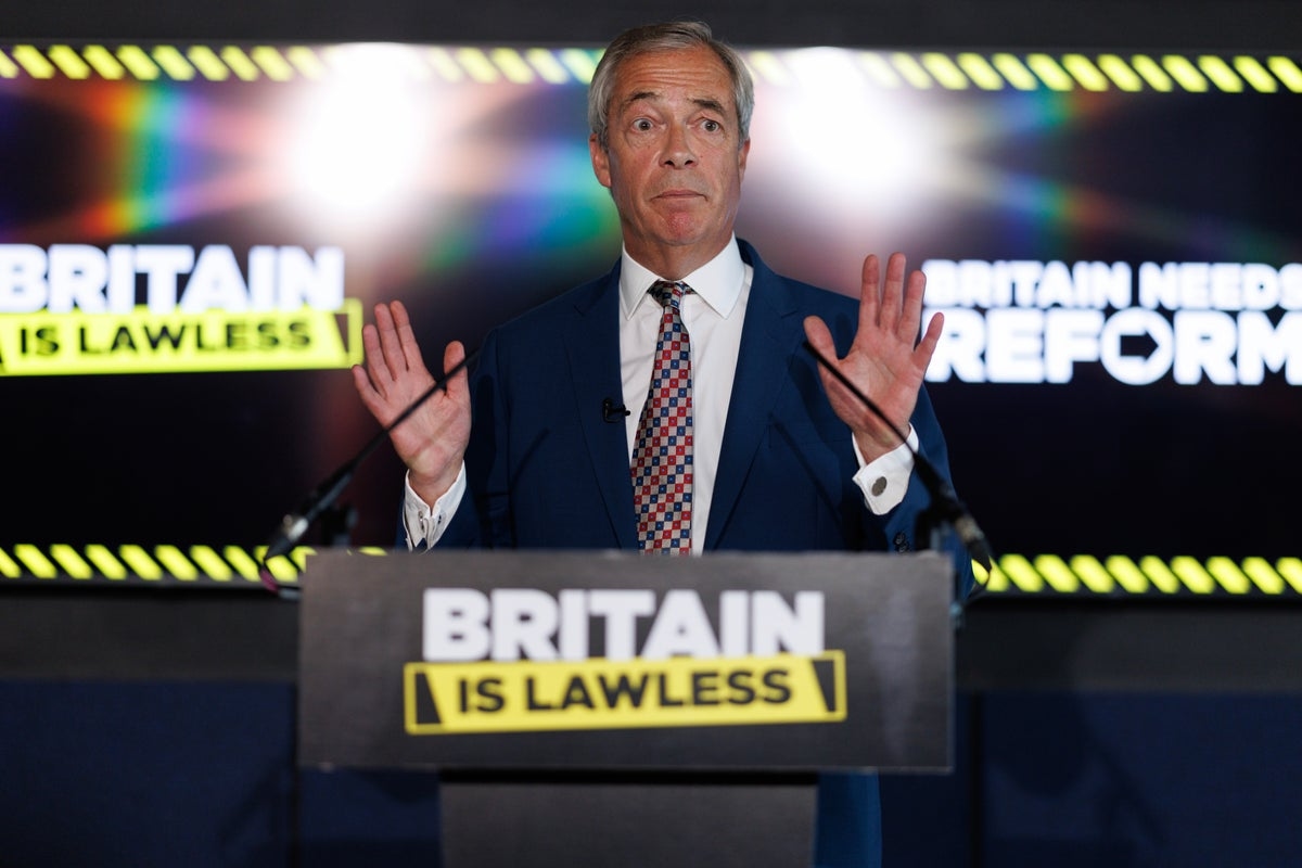 Nigel Farage should do his bit to keep the peace