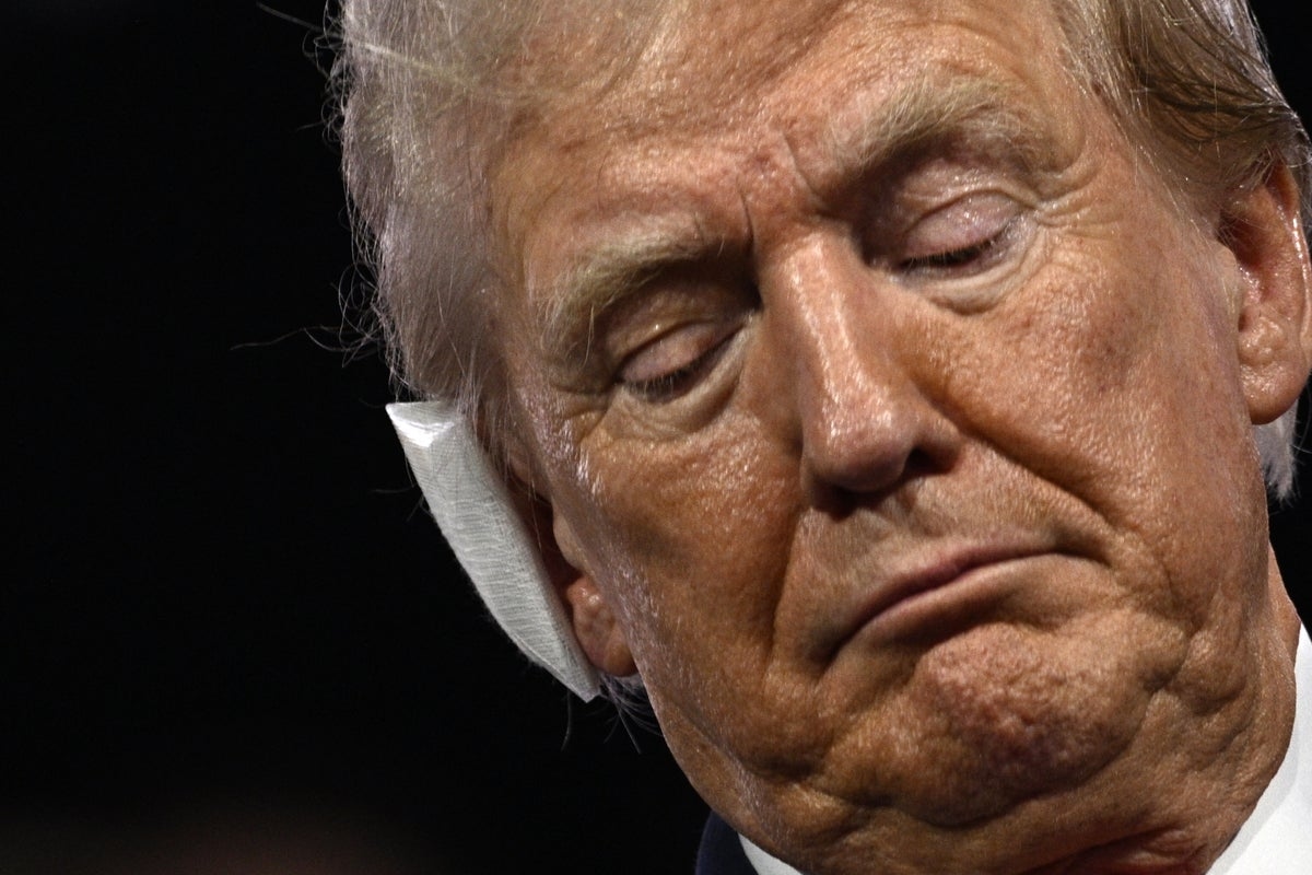 Trump confessed ear injury was ‘not too bad' at RNC despite wearing oversized bandage, Congressman says