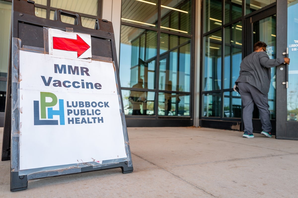 Measles fears in Texas cause flood of parents to seek vaccine causing vaccination rates to skyrocket