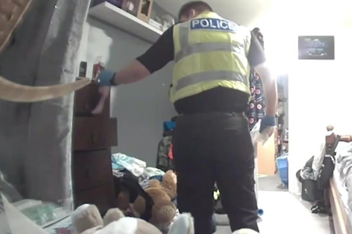 Police officer caught stealing woman's underwear during property search