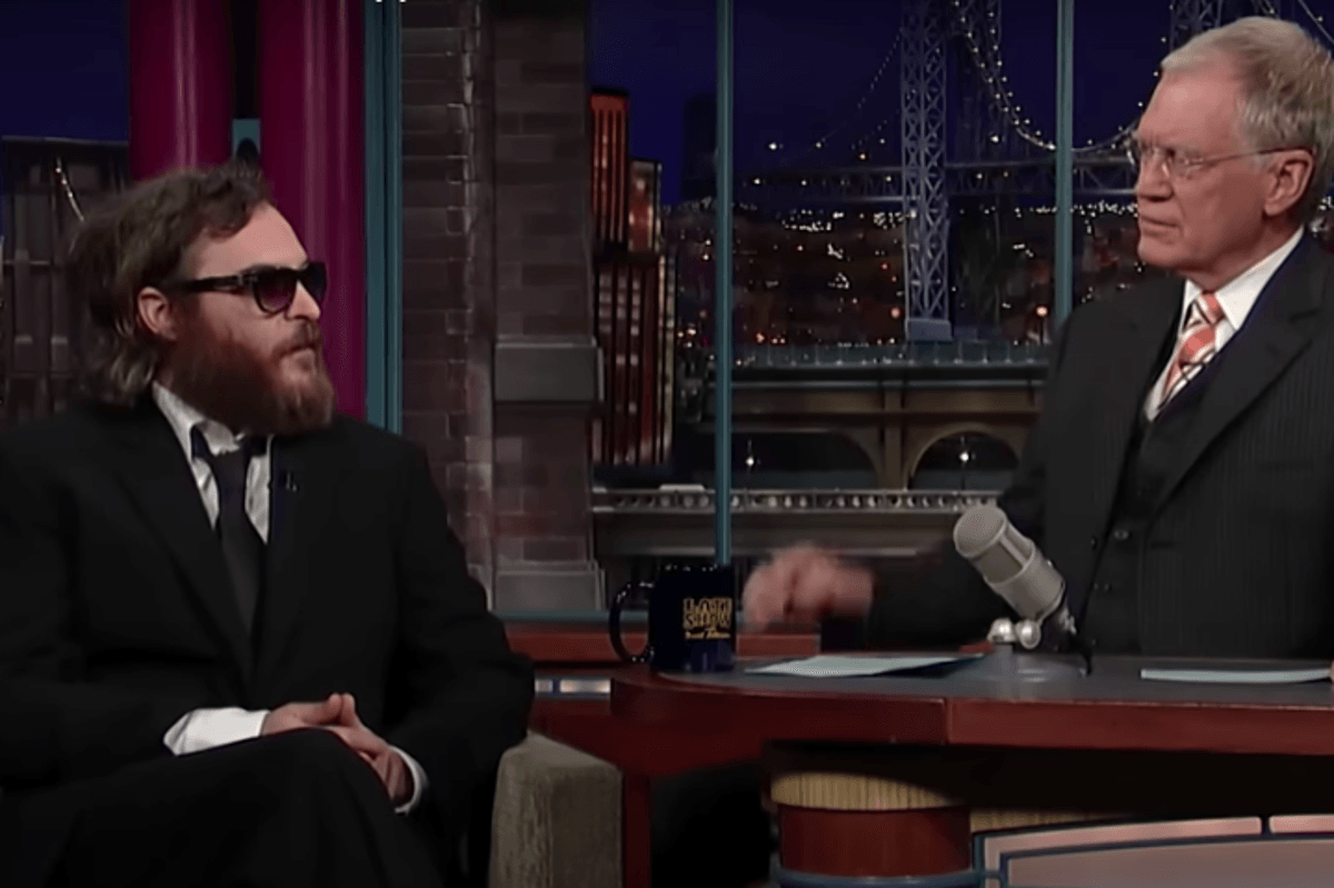 Joaquin Phoenix apologises for ‘horrible' David Letterman interview: ‘I'll never do it again'