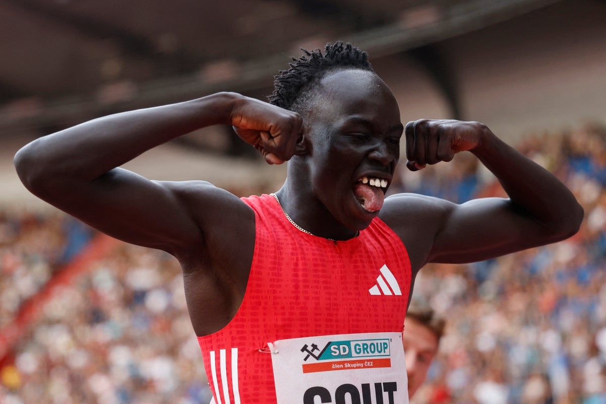 Sprint sensation Gout Gout sets new target after smashing Australian record in first race in Europe
