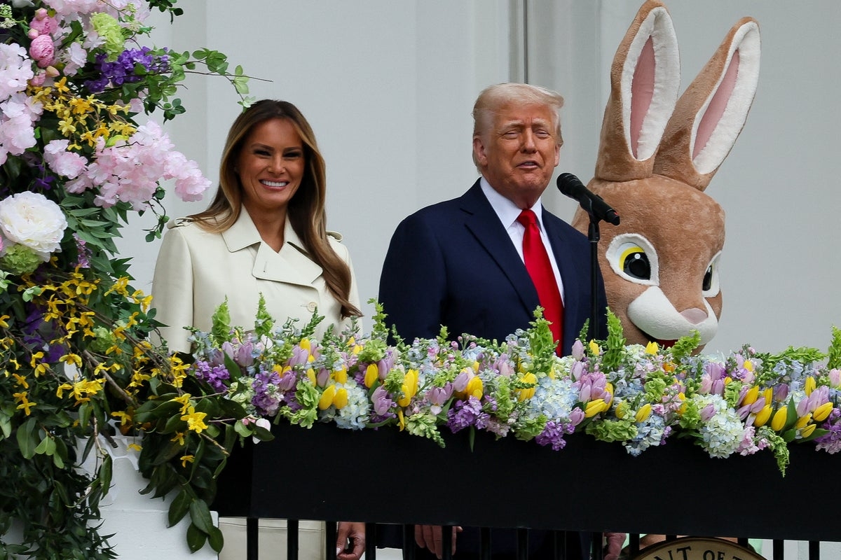 Trump and Melania host White House Easter Egg Roll - where Big Tech has become the primary sponsor