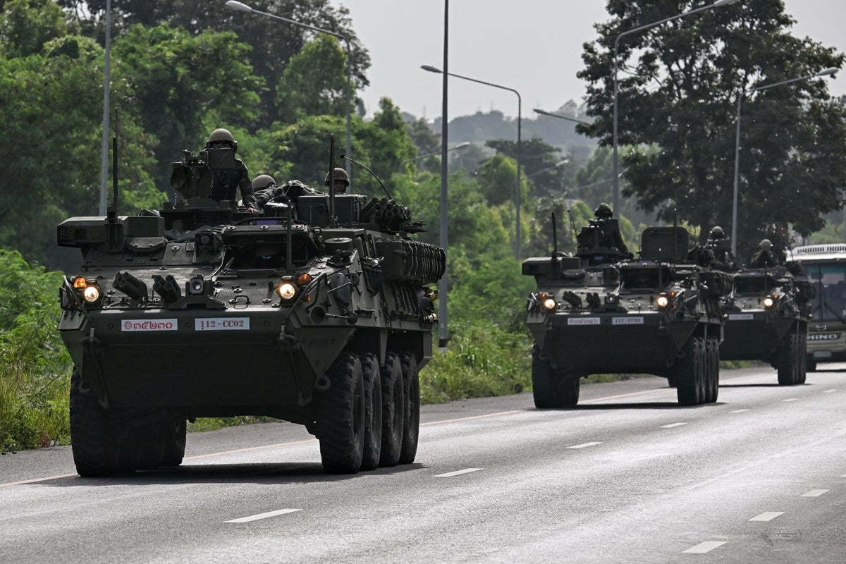 How do Cambodia and Thailand's military capabilities compare?
